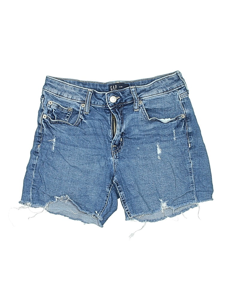 Click to view more detailed imagery on our partner's website Pre-owned Gap Denim Shorts In Blue
