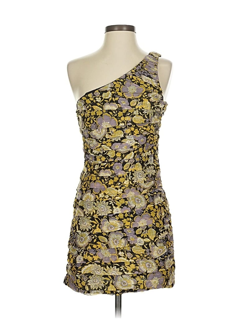 Zara Cocktail Dress In Multi