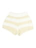 Sincerely Jules 100% Cotton Stripes Ivory Shorts Size XS - photo 1