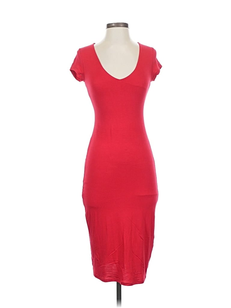 Pre-owned See You Monday Cocktail Dress In Red