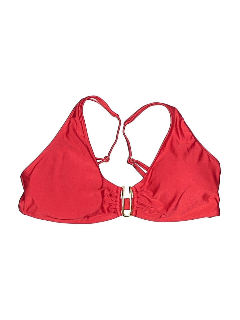 UNBRANDED Pre-owned Swimsuit Top Red Swimwear