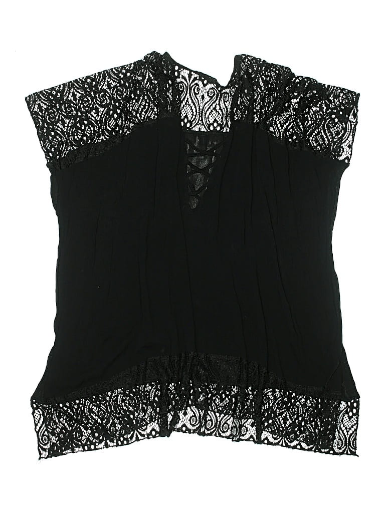 Pre-owned Becca Swimsuit Cover Up In Black