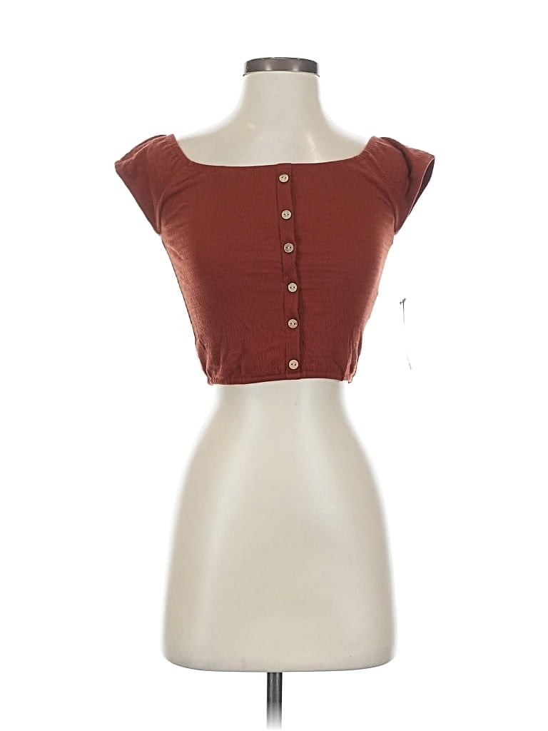 Rip Curl Tube Top Brown Strapless Neckline Tops In Brown