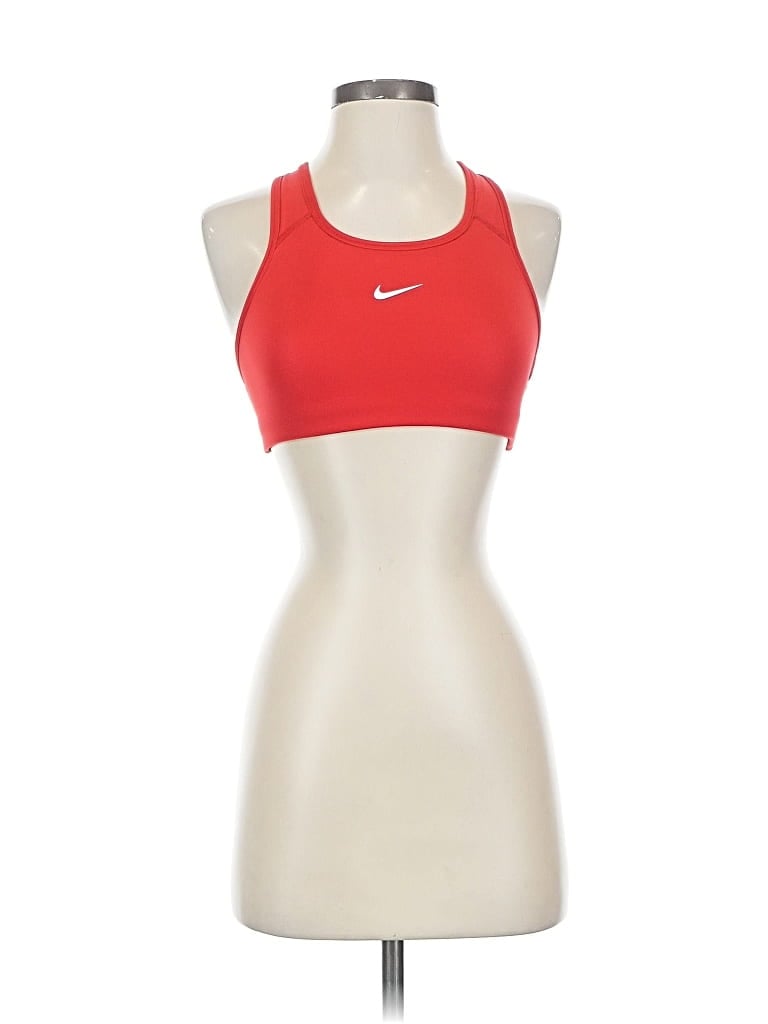 Pre-owned Nike Sports Bra In Red