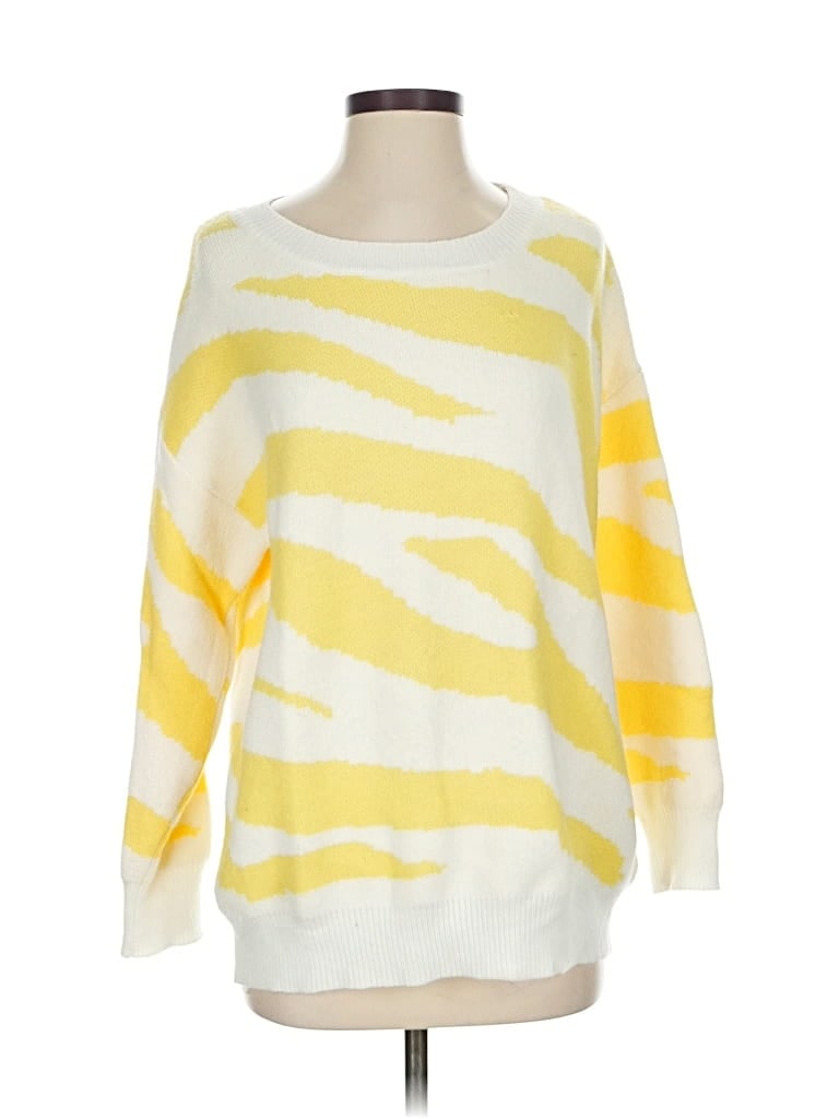 Click to view more detailed imagery on our partner's website Pre-owned Storia Pullover Sweater In Yellow