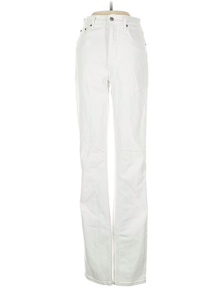 Click to view more detailed imagery on our partner's website Pre-owned Abercrombie & Fitch Jeans In White