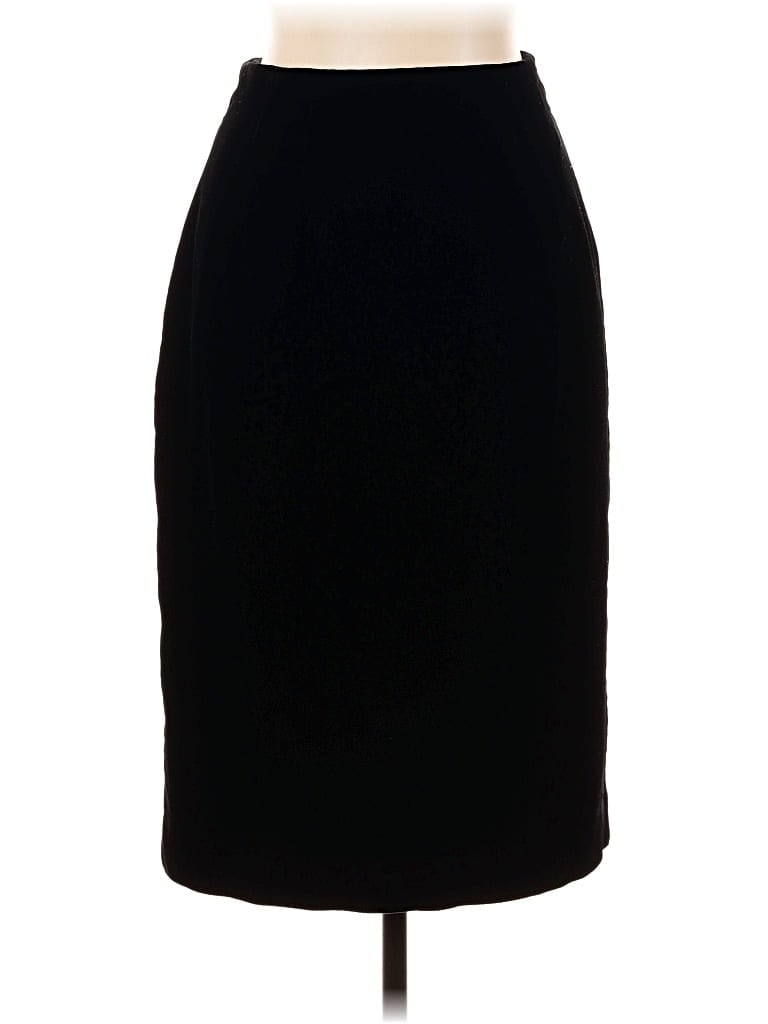 Pre-owned Liz Claiborne Collection Formal Skirt In Black