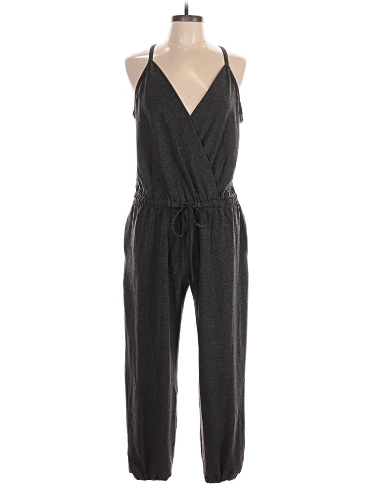 Pre-owned Peyton Jensen Jumpsuit In Gray