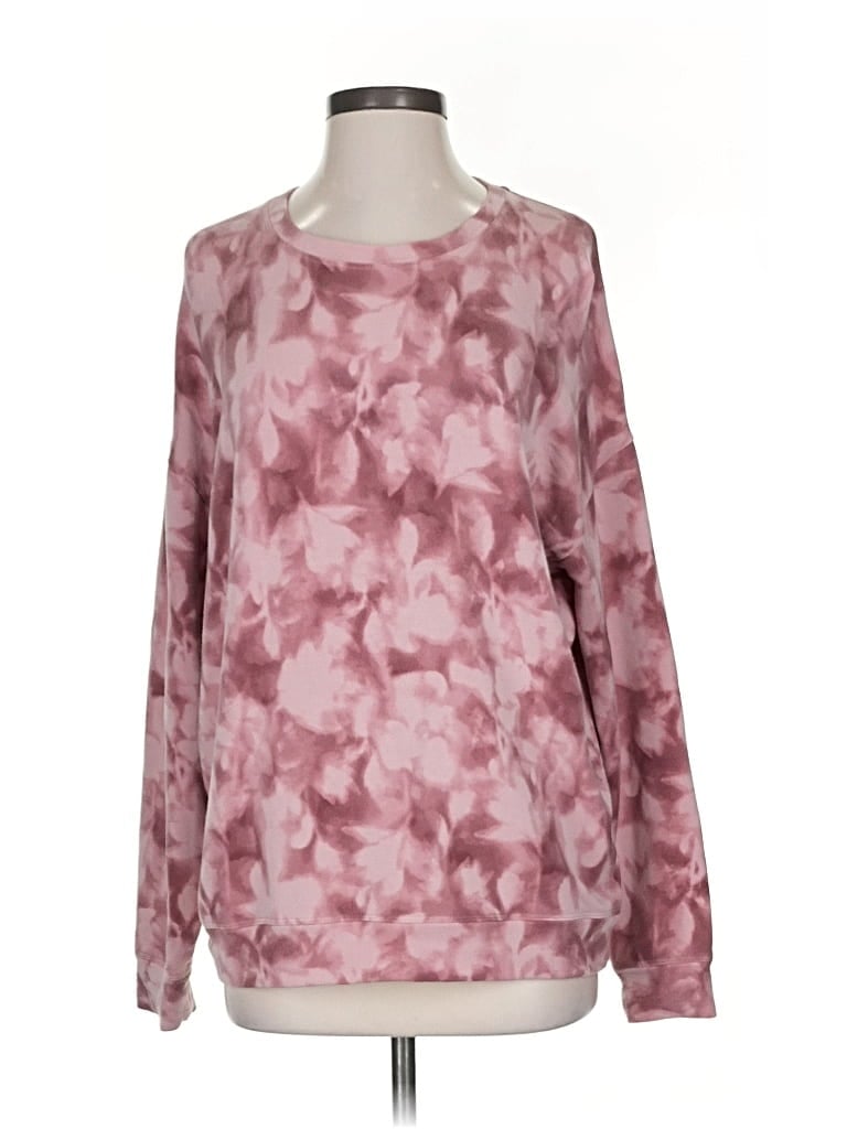 Click to view more detailed imagery on our partner's website Pre-owned Athleta Pullover Sweater In Pink