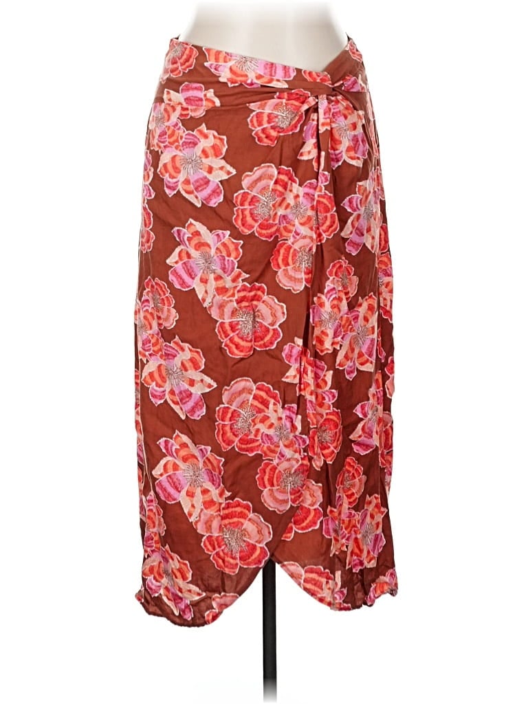 Pre-owned Ann Taylor Loft Casual Skirt In Red