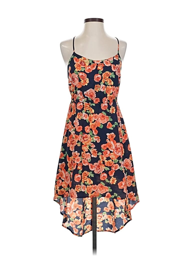 Pre-owned Forever 21 Cocktail Dress In Orange