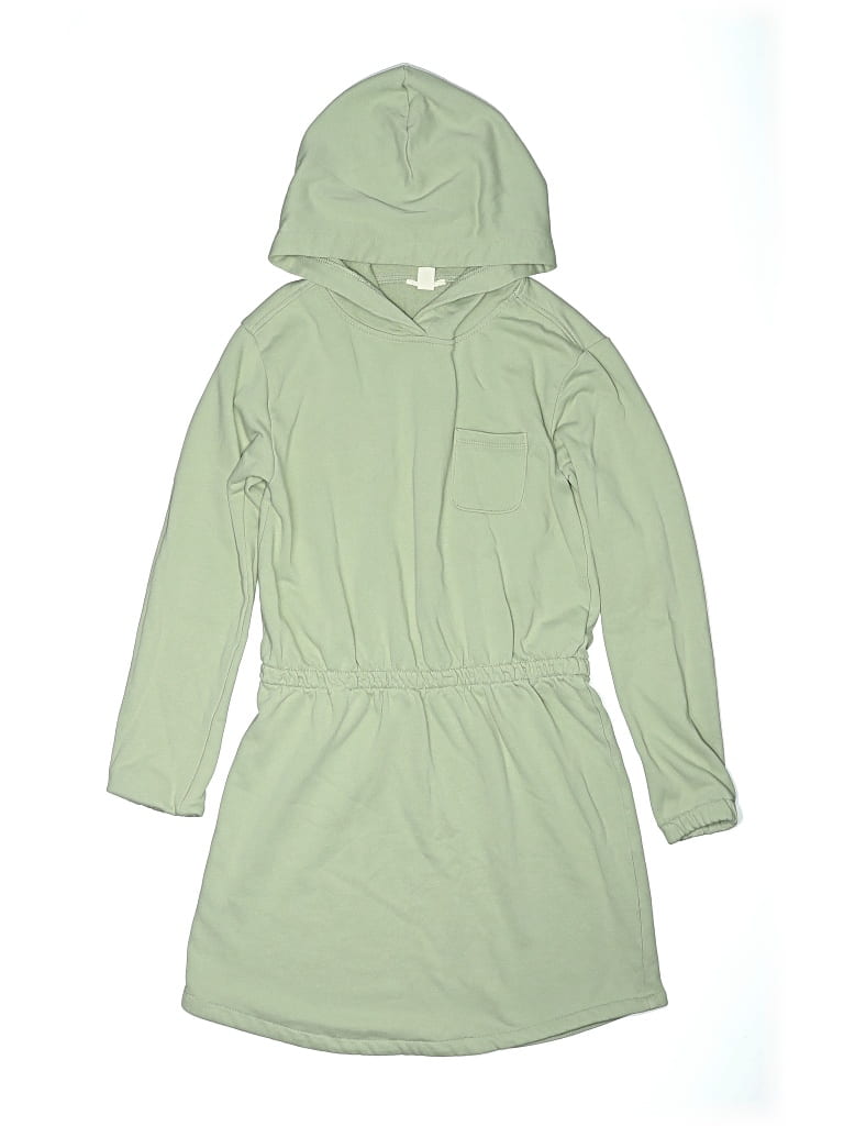 Pre-owned Crewcuts Kids' Dress In Green
