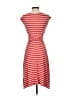 Max Studio Stripes Red Casual Dress Size XS - photo 2