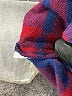 MICHAEL Michael Kors Plaid Red Blue Long Sleeve Button-Down Shirt Size S - photo 7