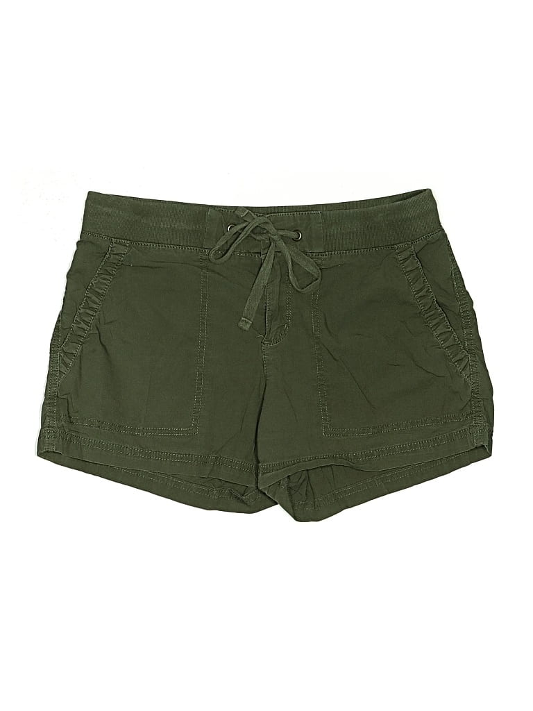 Pre-owned A.n.a. A New Approach Khaki Shorts In Green