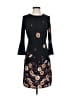 Tommy Hilfiger Floral Black Cocktail Dress Size 4 - photo 1
