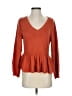 Grace & Lace Orange Pullover Sweater Size S - photo 1