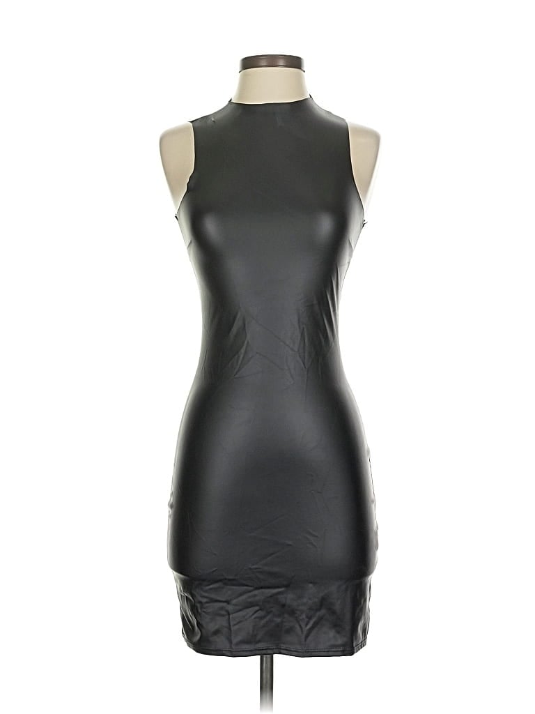 Pre-owned Fashion Nova Cocktail Dress In Black