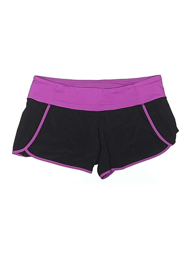 Pre-owned Lululemon Athletica Athletic Shorts In Purple