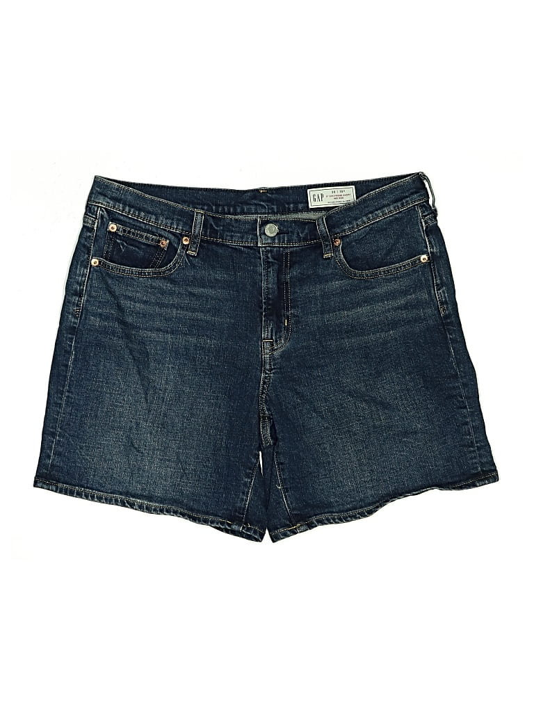 Click to view more detailed imagery on our partner's website Pre-owned Gap Denim Shorts In Blue