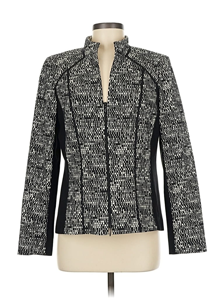 Pre-owned Lafayette 148 Jacket In Black