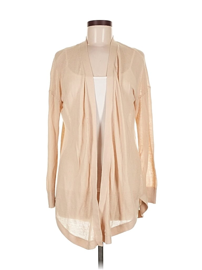 Pre-owned Ann Taylor Loft Cardigan Sweater In Brown