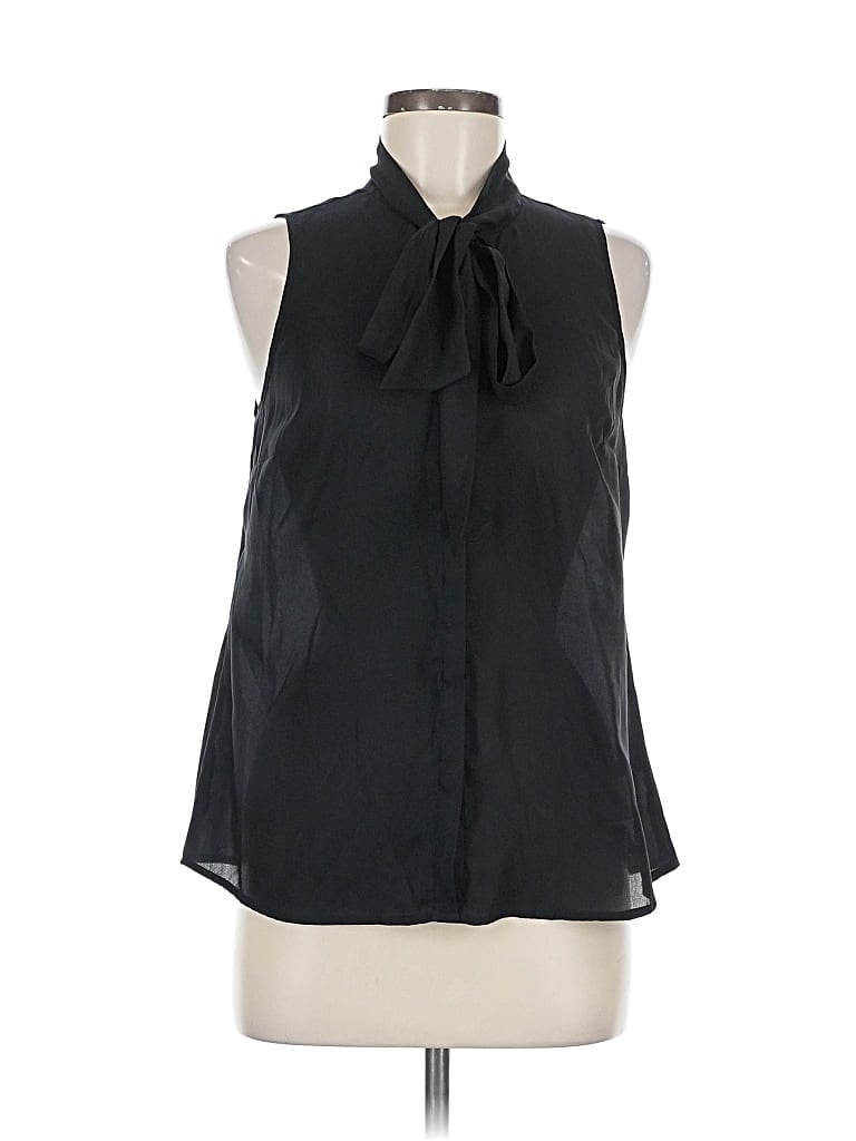 Pre-owned The Limited Sleeveless Blouse In Black