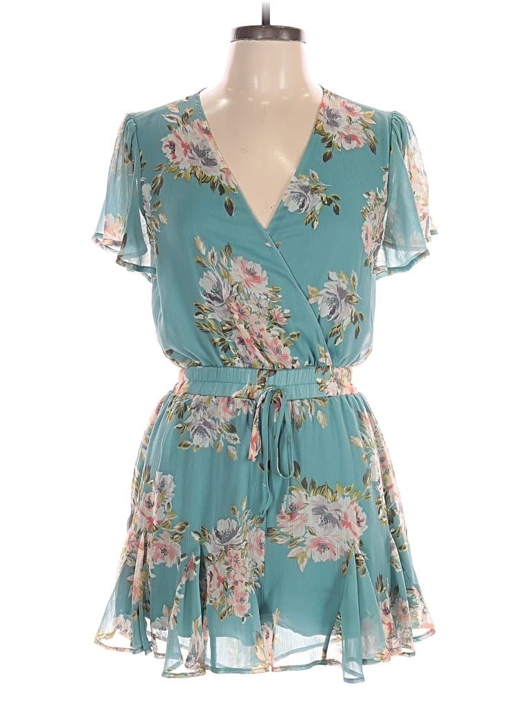 Pre-owned Trixxi Romper In Blue