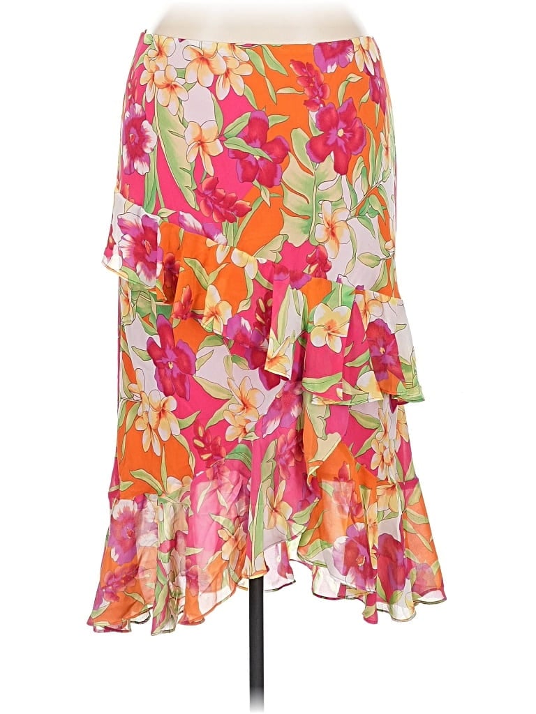 Pre-owned Chaps Casual Skirt In Orange