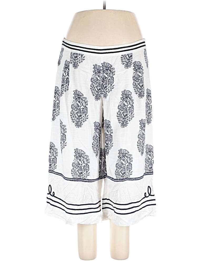 RANNA GILL Pre-owned Casual Pants In White