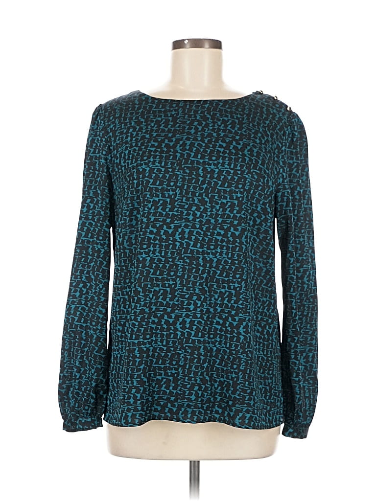 Click to view more detailed imagery on our partner's website Pre-owned Ann Taylor Long Sleeve Blouse In Blue