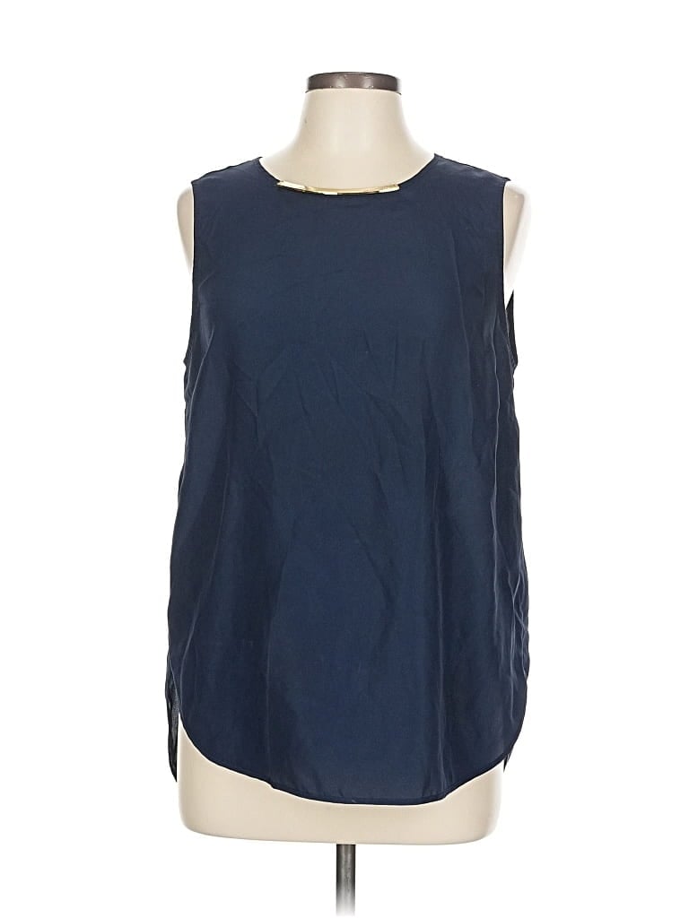 Pre-owned Michael Michael Kors Sleeveless Blouse In Blue
