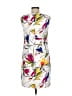 DressBarn Graphic White Cocktail Dress Size 6 - photo 2