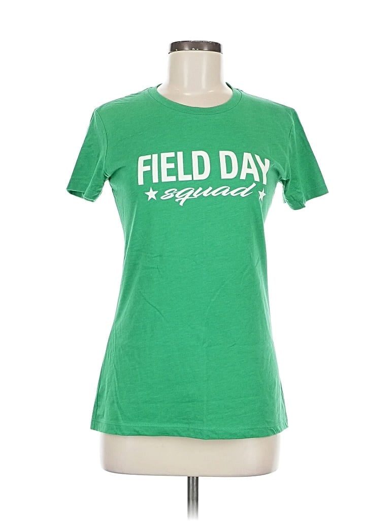NEXT LEVEL APPAREL Pre-owned Short Sleeve T-shirt In Green