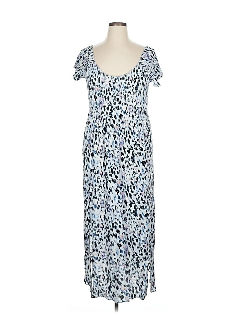 Pre-owned Soft Surroundings Casual Dress In Blue