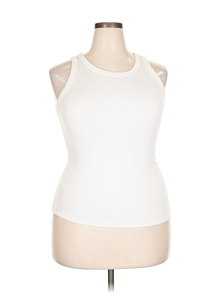 Pre-owned A New Day Sleeveless T-shirt In White