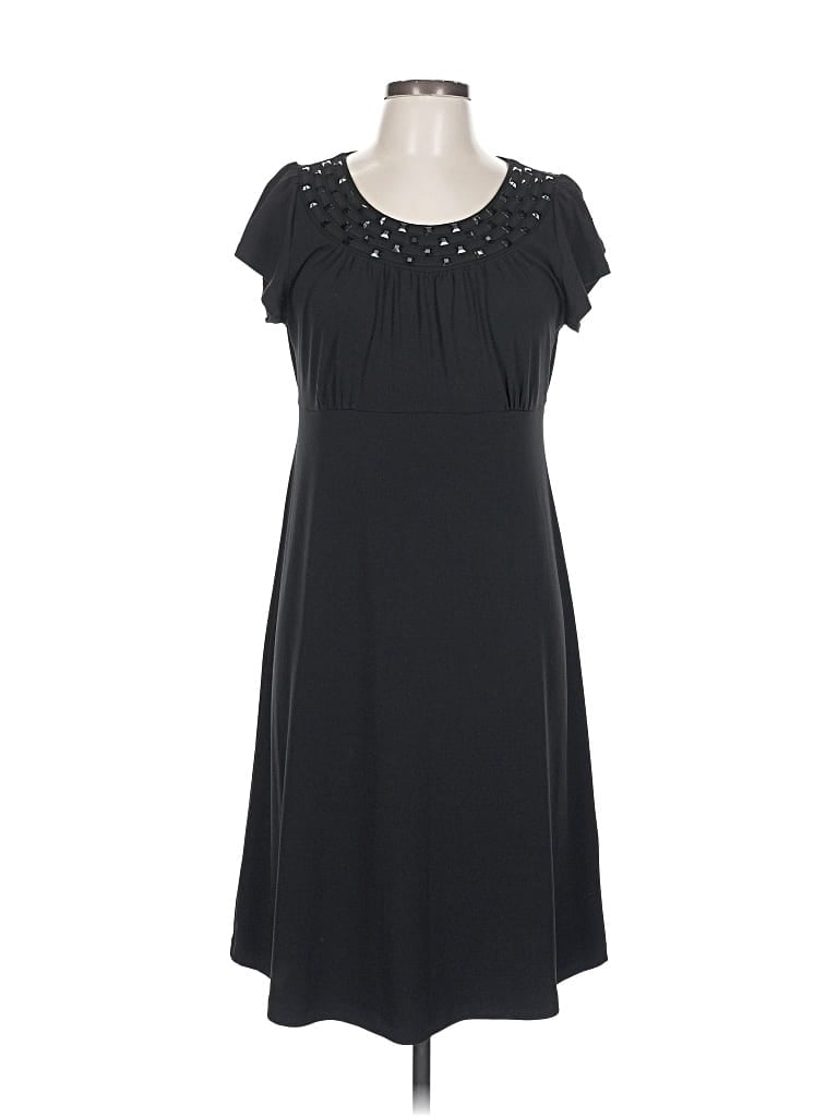 Pre-owned Apt. 9 Casual Dress In Black