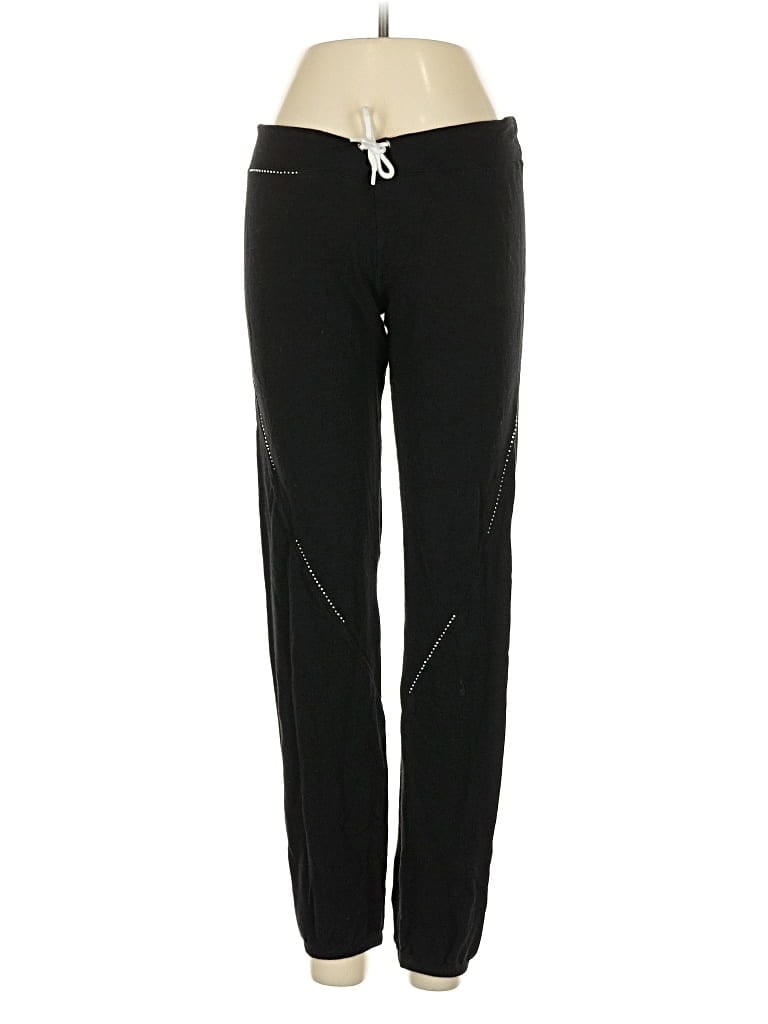 Pre-owned Monrow Active Pants In Black