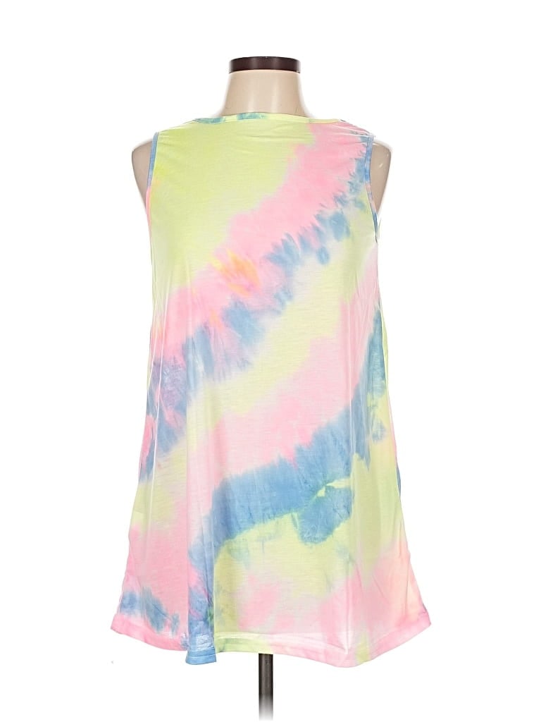 Pre-owned Unbranded Sleeveless T-shirt In Yellow