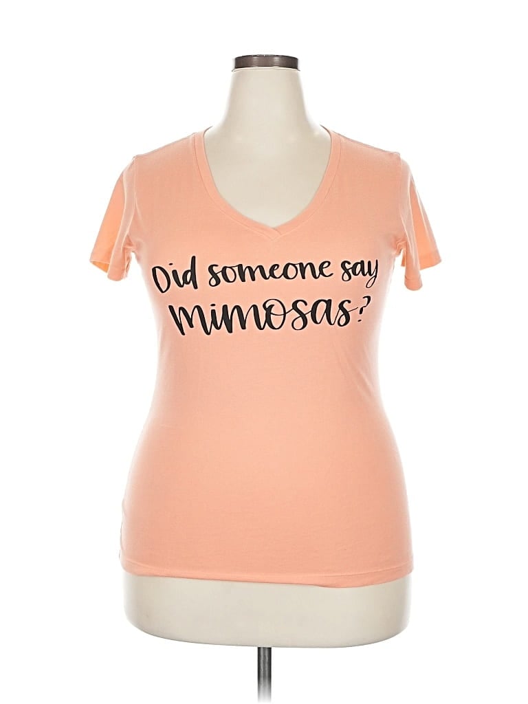 Pre-owned Ideal T Short Sleeve T-shirt In Orange