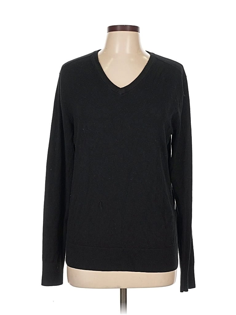 Pre-owned Assorted Brands Pullover Sweater In Black