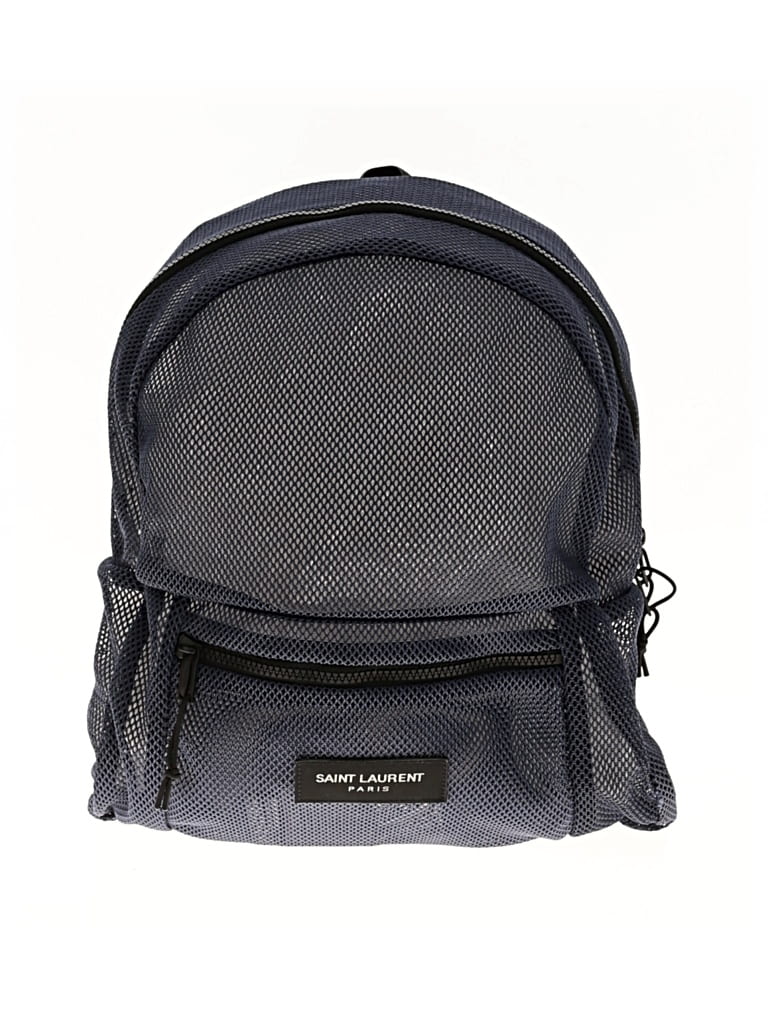 Pre-owned Saint Laurent Backpack In Purple
