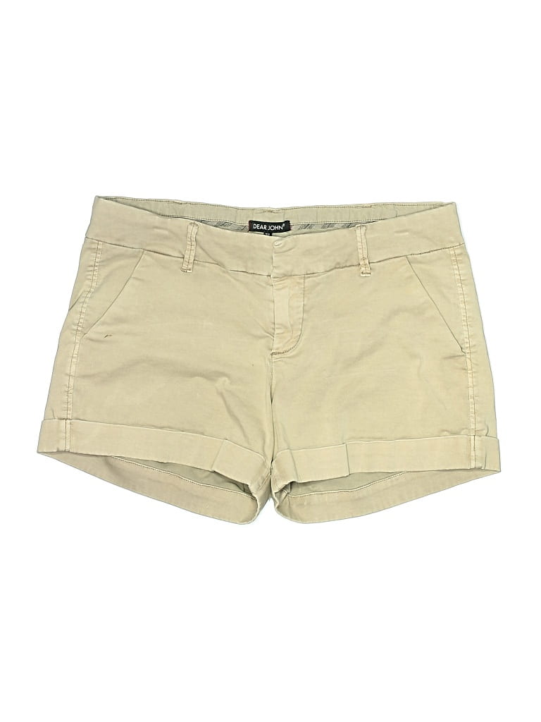 Pre-owned Dear John Khaki Shorts In Brown
