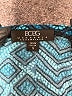 BCBG 100% Polyester Chevron-herringbone Teal Cocktail Dress Size S - photo 7