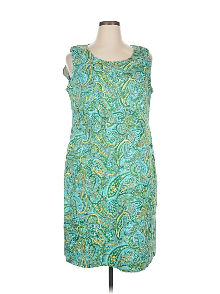Pre-owned Jones New York Signature Cocktail Dress In Blue
