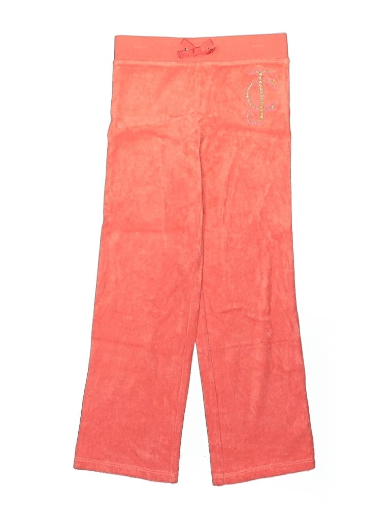 Click to view more detailed imagery on our partner's website Pre-owned Juicy Couture Kids' Casual Pants In Orange