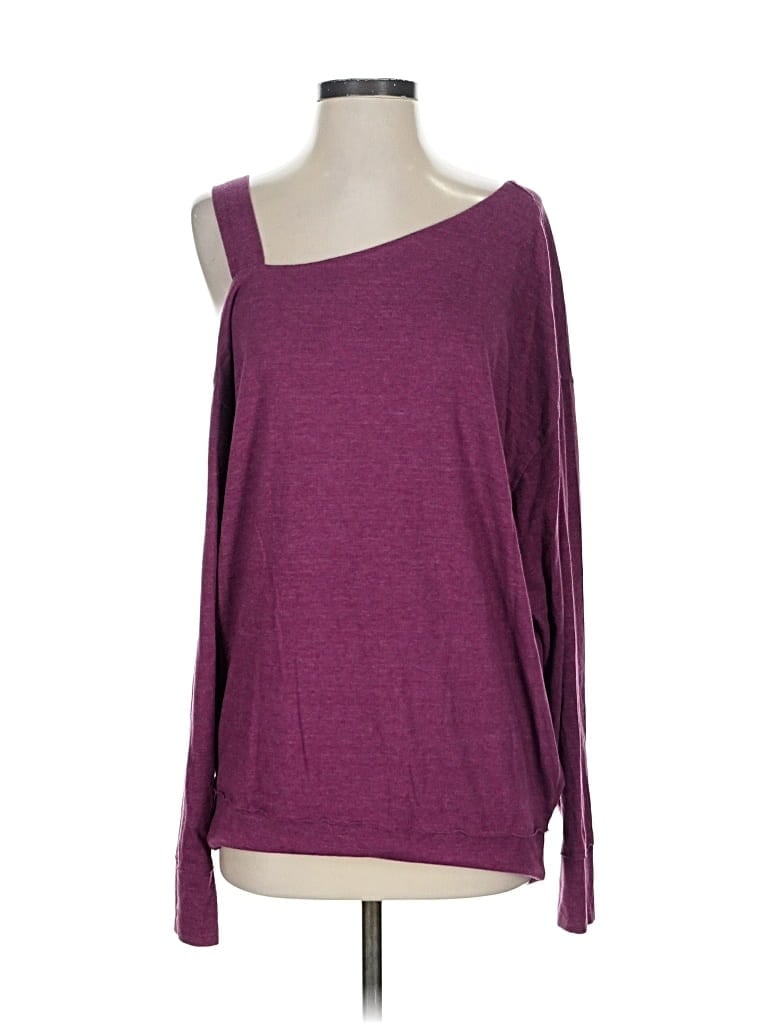 Pre-owned We The Free Long Sleeve T-shirt In Purple