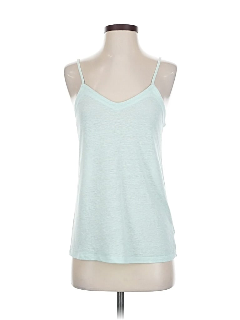 Pre-owned Universal Thread Sleeveless Top Teal Sweetheart Neckline Tops In Blue