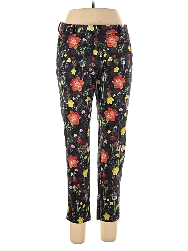 Pre-owned H&m Casual Pants In Black