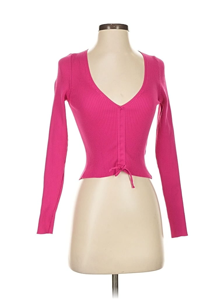 Pre-owned Urban Outfitters Cardigan Sweater In Pink